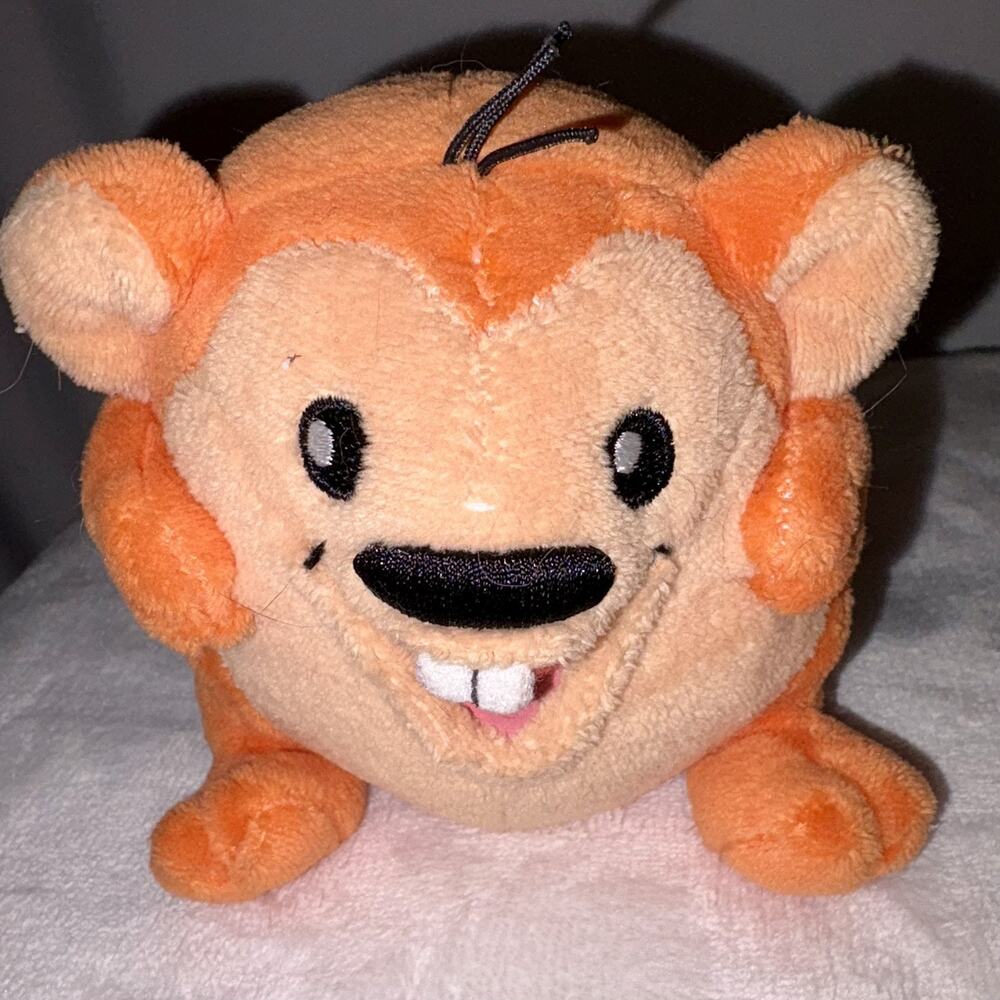 Neopets Orange Meerca Series 3 Stuffed Animal Plush 2008 Jakks RARE FIND